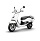 Matte Pearl White Lance Havana Classic 150 Scooter